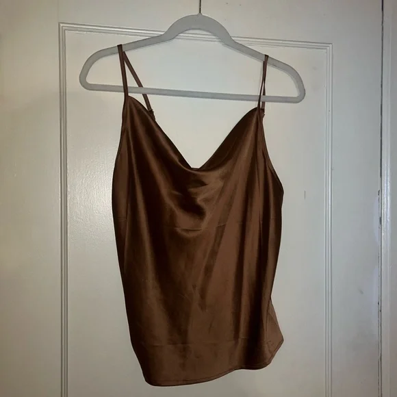 BOGO silky brown camisole - Picture 4 of 4